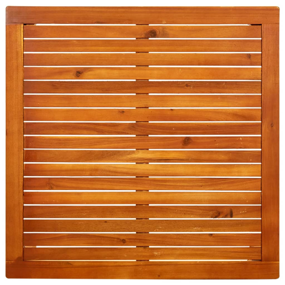 Produktbild för Trädgårdsbord 85x85x45 cm massivt akaciaträ