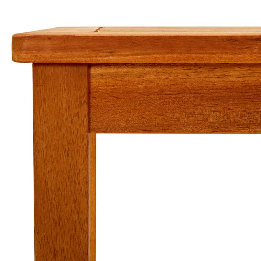 Produktbild för Trädgårdsbord 50x35x36 cm massivt akaciaträ