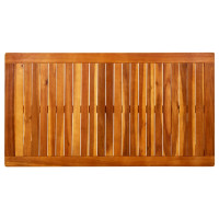 Produktbild för Trädgårdsbord 110x60x45 cm massivt akaciaträ