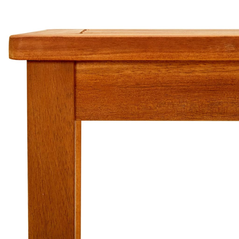 Produktbild för Trädgårdsbord 110x60x45 cm massivt akaciaträ