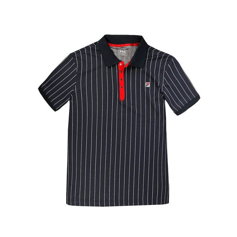 Produktbild för FILA Polo Stripes Polo Blue (M)