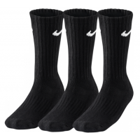 Nike NIKE Cushioned Crew 3-pack Black Socks