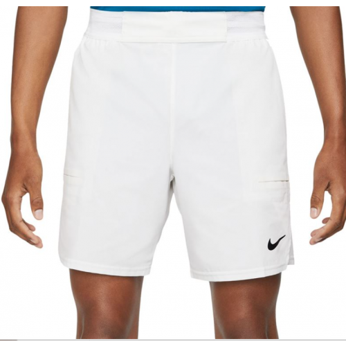 Nike NIKE Court Dri-Fit Advantage 7 tum White Mens (XL)
