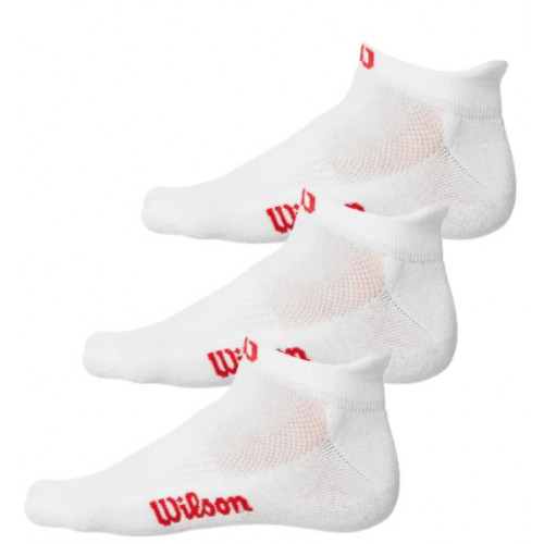 Wilson WILSON No show Socks white 3-pack