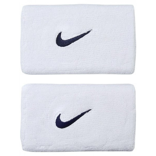 Nike Nike Swoosh Wristband Doublewide White
