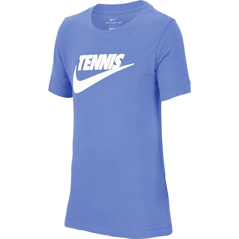Produktbild för NIKE Tennis Tee Blue Junior (M)