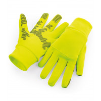 Beechfield Softshell Sports Tech Gloves FluorescentYellow