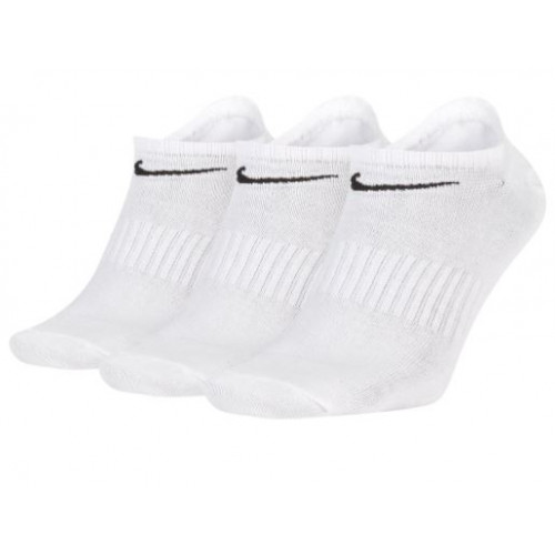 Nike NIKE Every day No-Show Socks 3-pack White