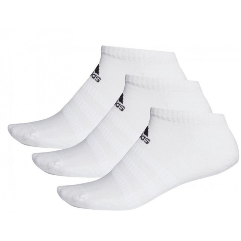 Produktbild för ADIDAS Cushion Low/no show White Socks 3-pack (34-36)
