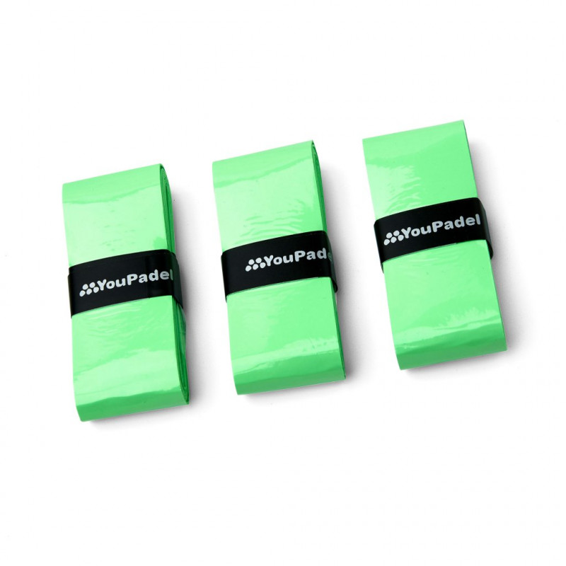 Produktbild för YouPadel Overgrip 3-pack Turtle Green