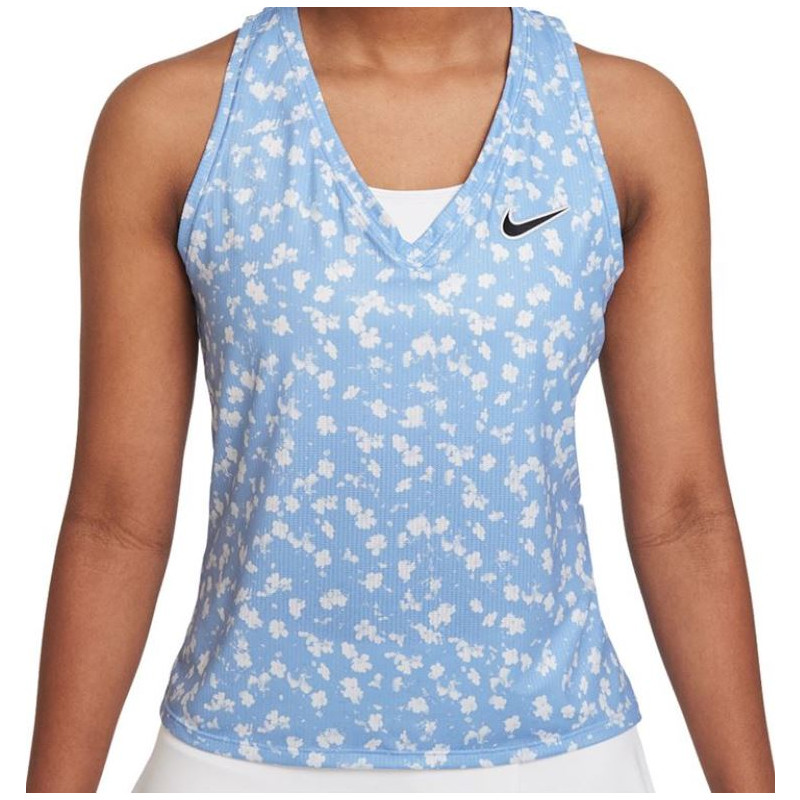 Produktbild för Nike Dri Fit Victory Tank Blue Women