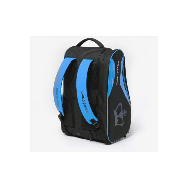 Produktbild för BLACK CROWN Zeus Black Blue Padelbag