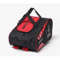 Produktbild för BLACK CROWN Zeus Black Red Padelbag