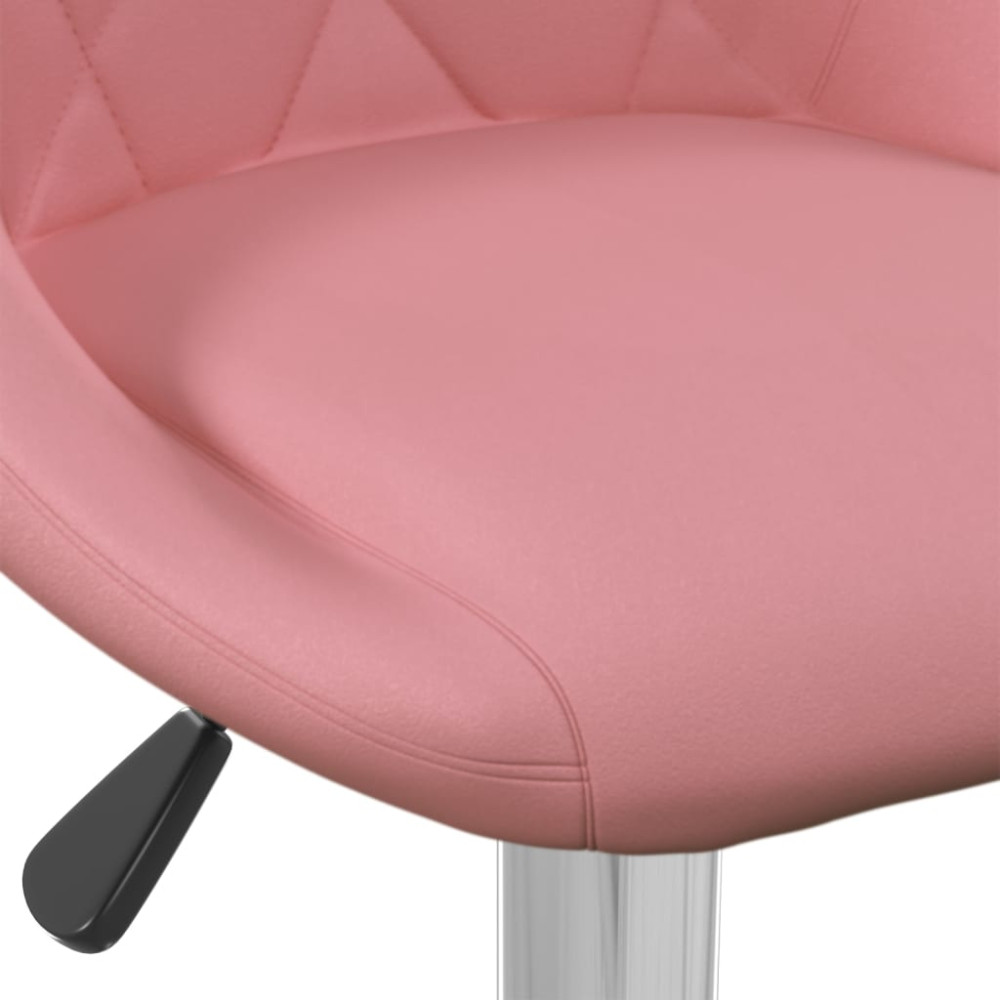 Produktbild för Barstol rosa sammet