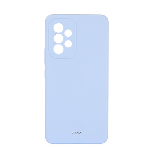 ONSALA Mobilecover Silicone Light Blue Samsung A53 5G