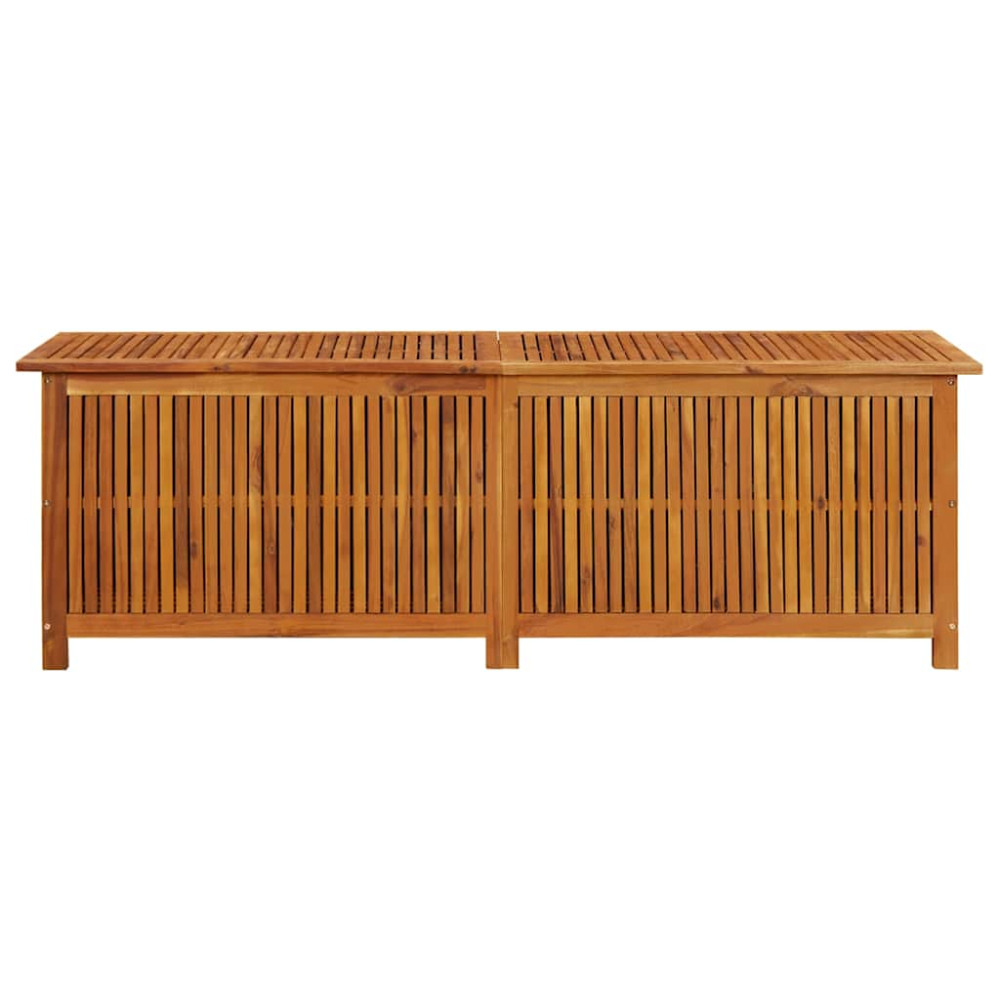 Produktbild för Dynbox 175x50x58 cm massivt akaciaträ