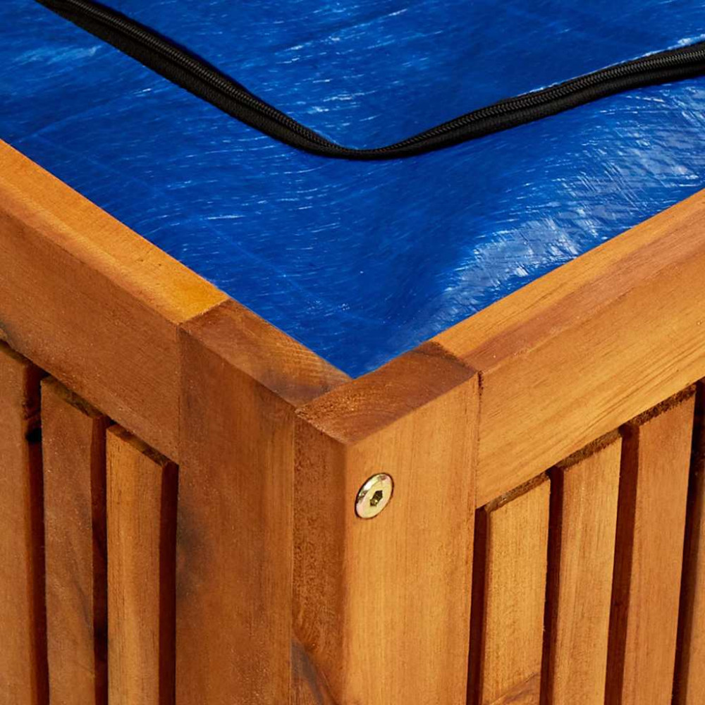 Produktbild för Dynbox 150x80x75 cm massivt akaciaträ