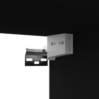Miniatyr av produktbild för TV-skåp 8 delar svart spånskiva
