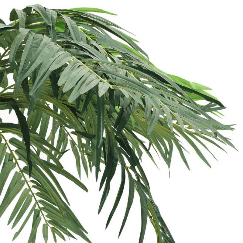 Produktbild för Konstgjord kanariepalm i kruka 305 cm grön