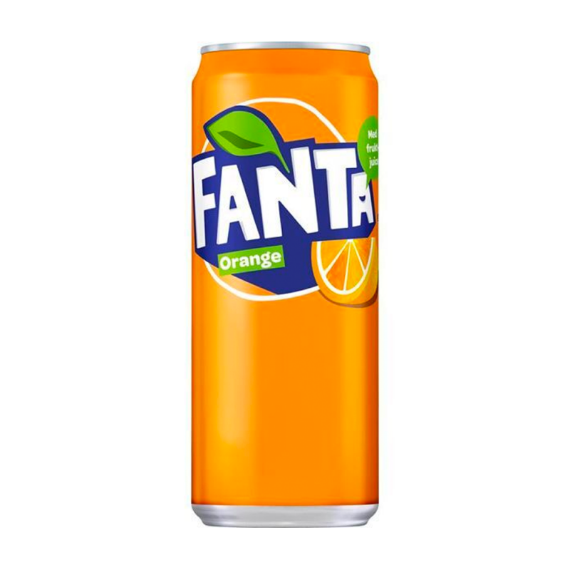 Produktbild för Fanta Orange 330 ml