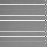 Produktbild för Loungegrupp för trädgården 3 delar grå massiv furu