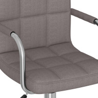 Produktbild för Snurrbar matstol taupe tyg