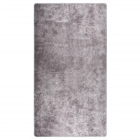 Produktbild för Matta tvättbar 190x300 cm grå halkfri