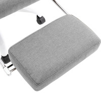 Miniatyr av produktbild för Massagekontorsstol grå tyg