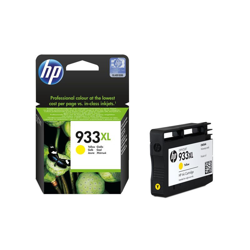 Produktbild för Bläckpatron HP CN056AE 933XL gul