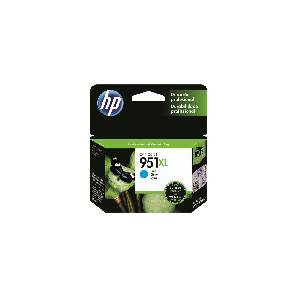 Produktbild för Bläckpatron HP CN046AE 951XL cyan