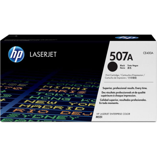 HP Toner HP CE400A 507A 5,5K svart