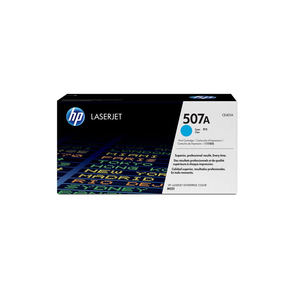 Produktbild för Toner HP CE401A 507A 6K cyan