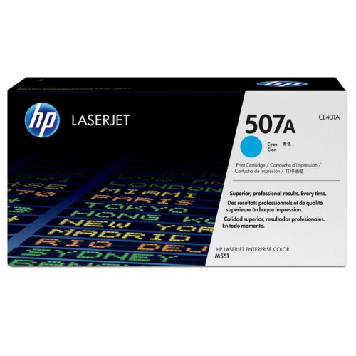 HP Toner HP CE401A 507A 6K cyan