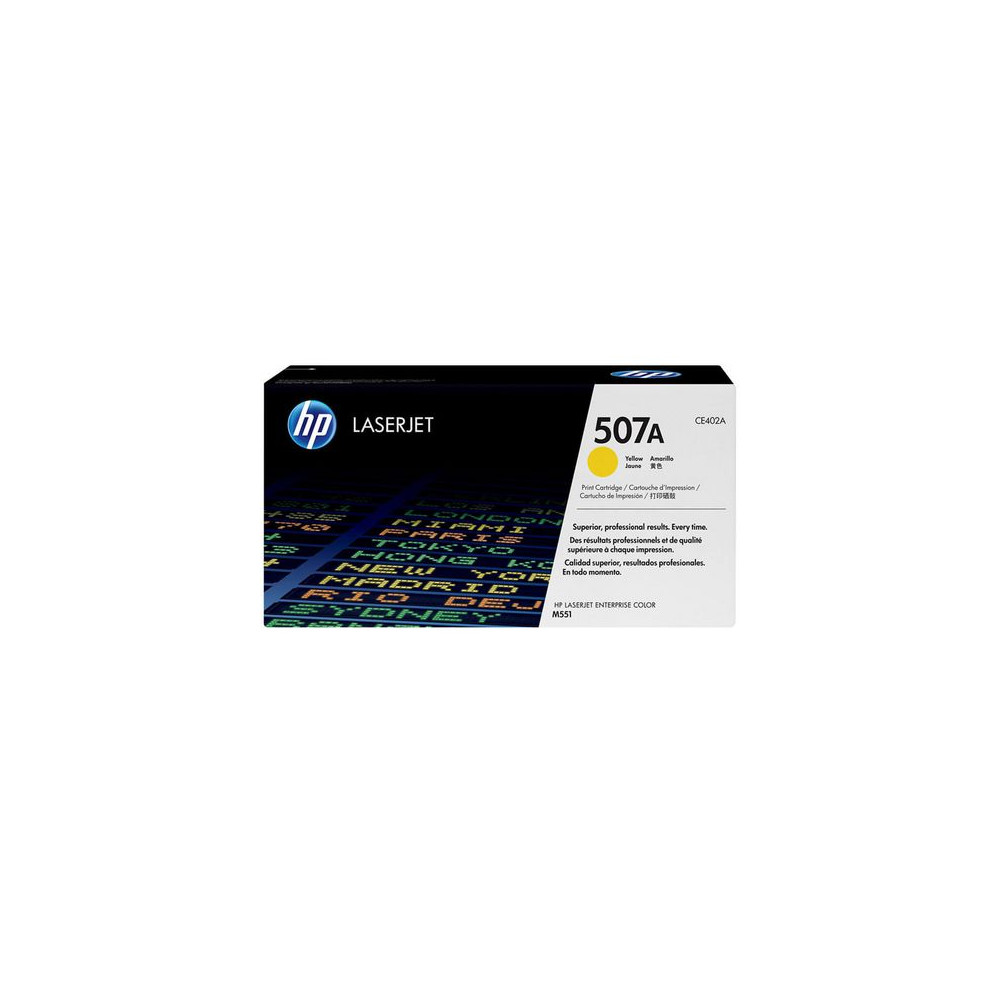 Produktbild för Toner HP CE402A 507A 6K gul