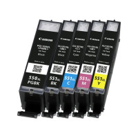 Produktbild för Bläckpatron CANON CLI-551XL grå