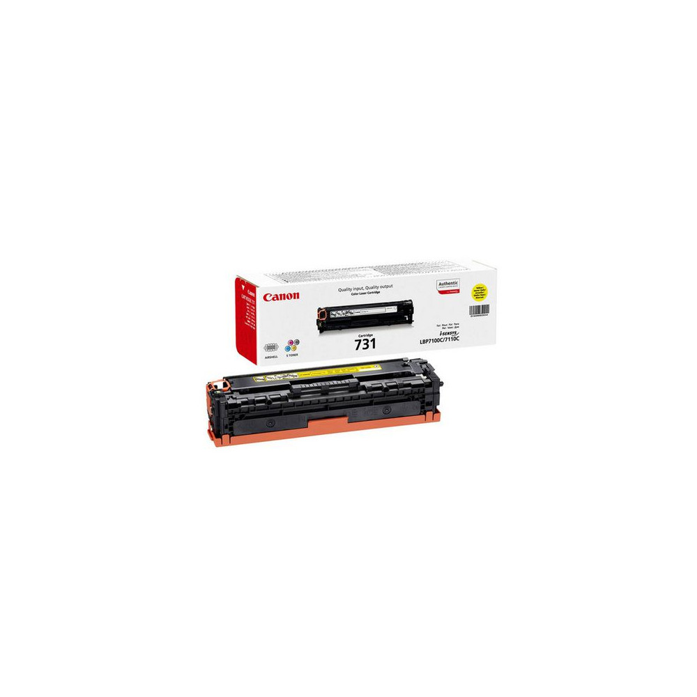 Produktbild för Toner CANON 6269B002 731 1,5K gul