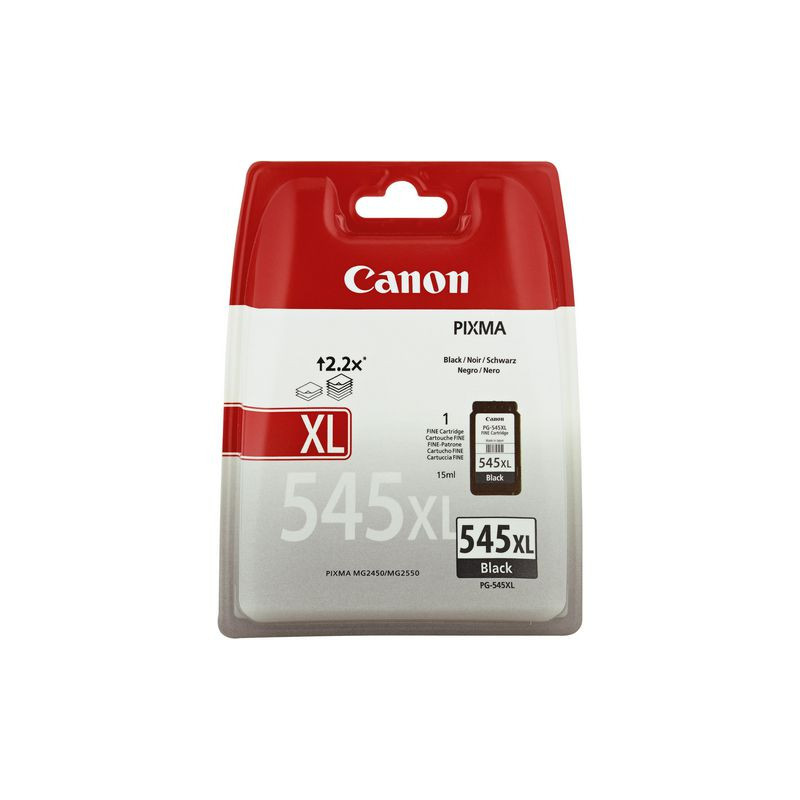 Produktbild för Bläckpatron CANON PG-545 XL svart