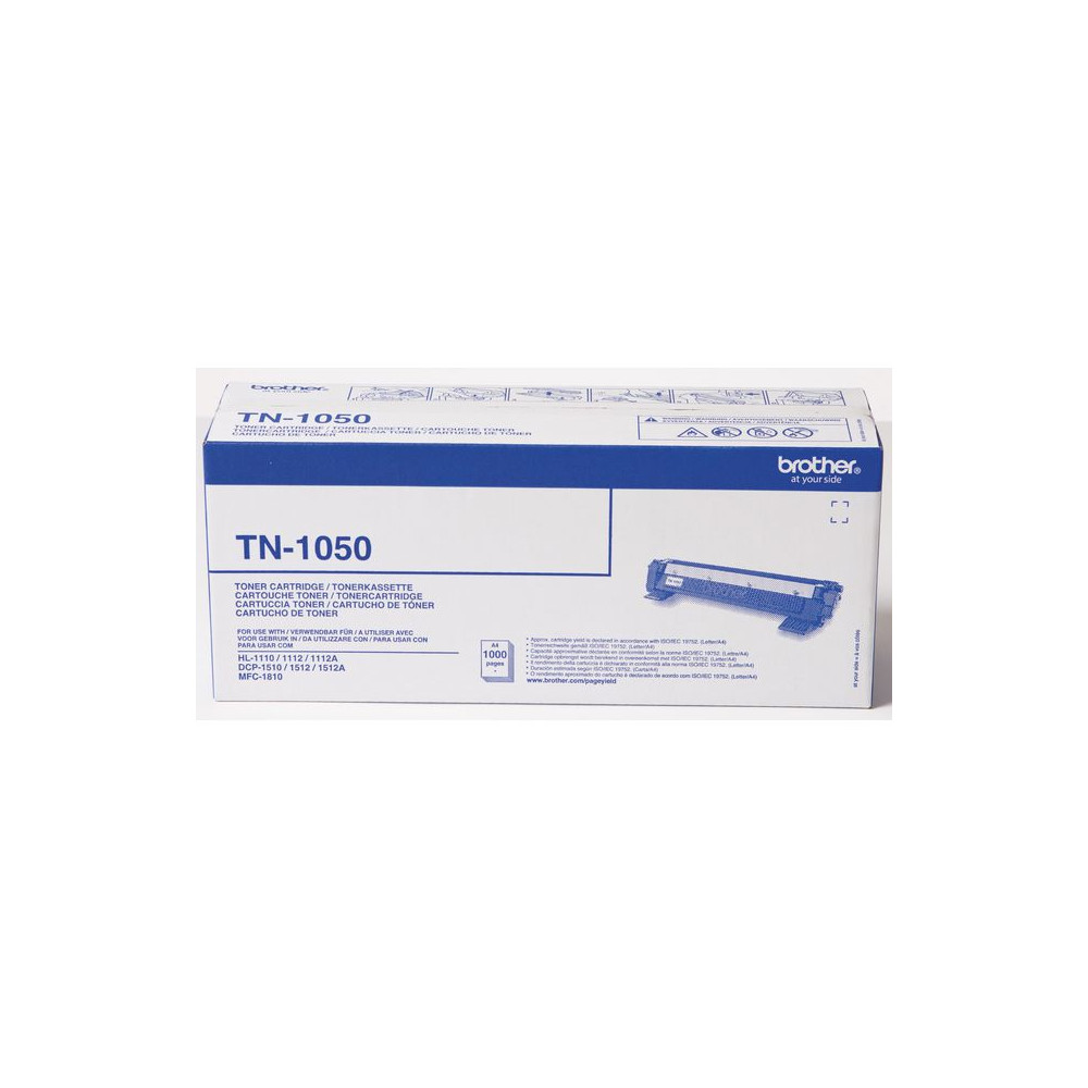 Produktbild för Toner BROTHER TN 1050 1K svart