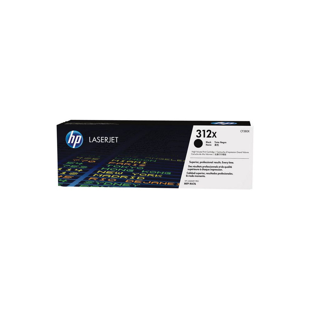 Produktbild för Toner HP CF380X 312X 4,4K svart