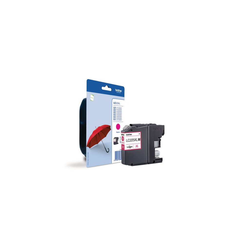 Produktbild för Bläckpatron BROTHER LC225XLM magenta