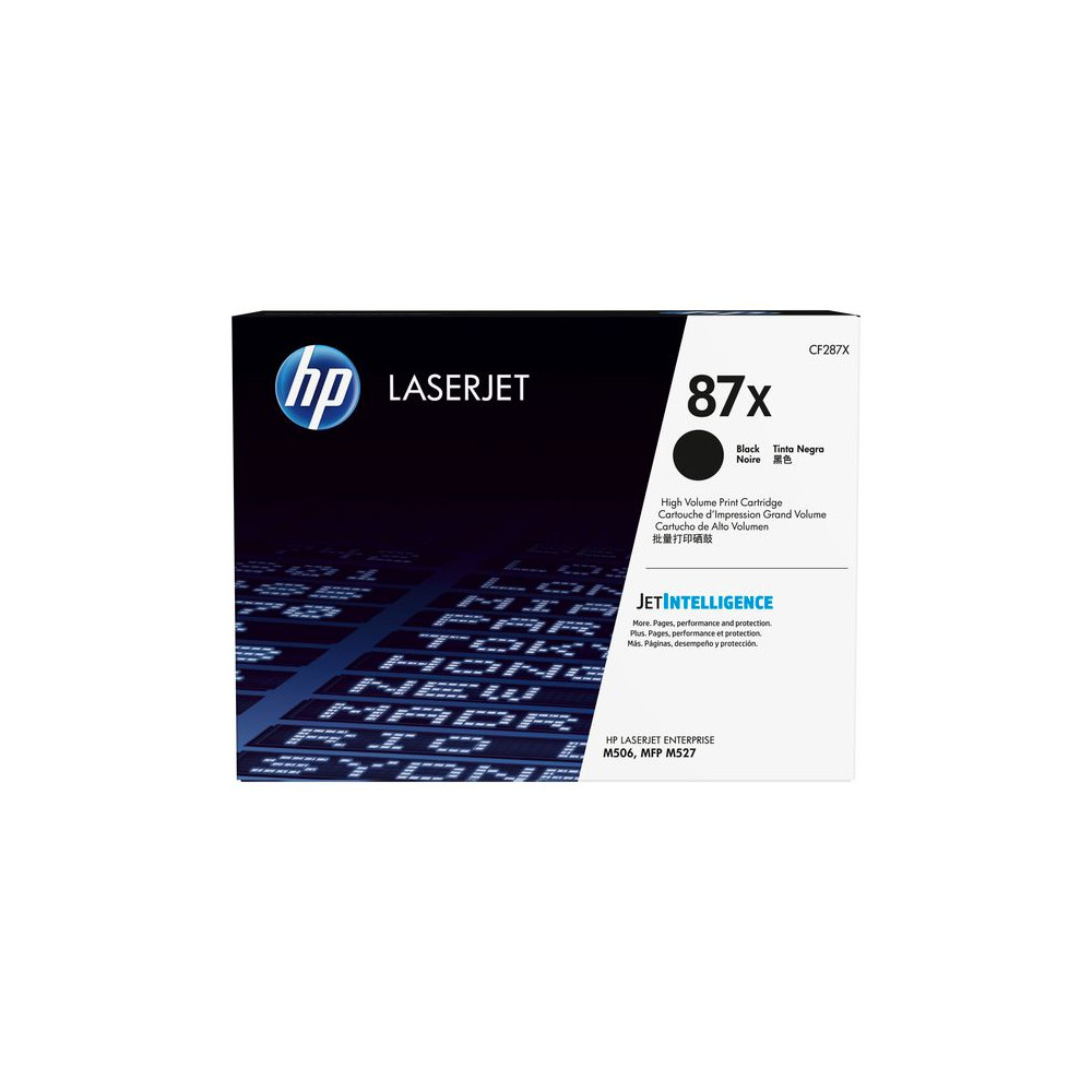 Produktbild för Toner HP CF287X 87X 18K svart