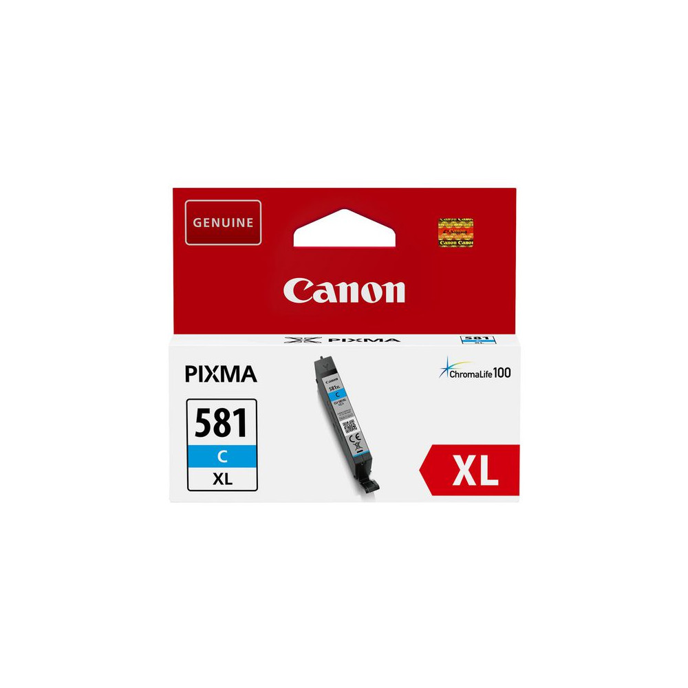 Produktbild för Bläckpatron CANON CLI-581XL cyan