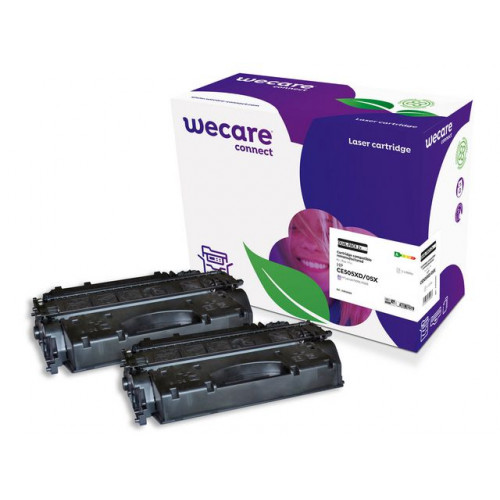 Wecare Toner WECARE HP CE505X 6,5K svart 2/fp