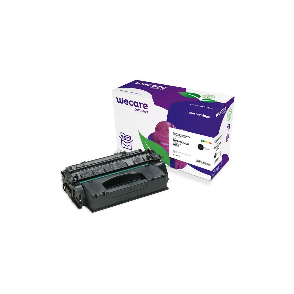 Produktbild för Toner WECARE HP Q5949X/0917B002 6K svart