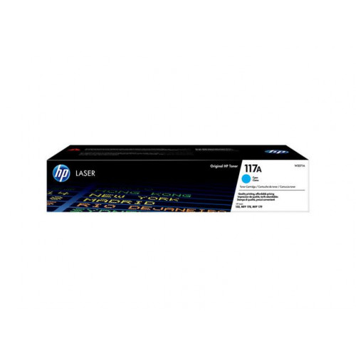 HP Toner HP W2071A 117A 0,7K cyan