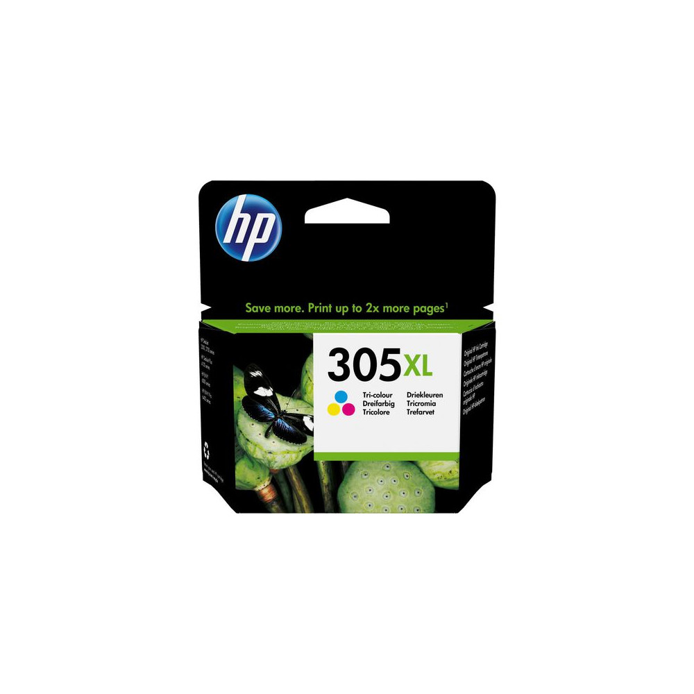 Produktbild för Bläckpatron HP 3YM63AE 305XL färg