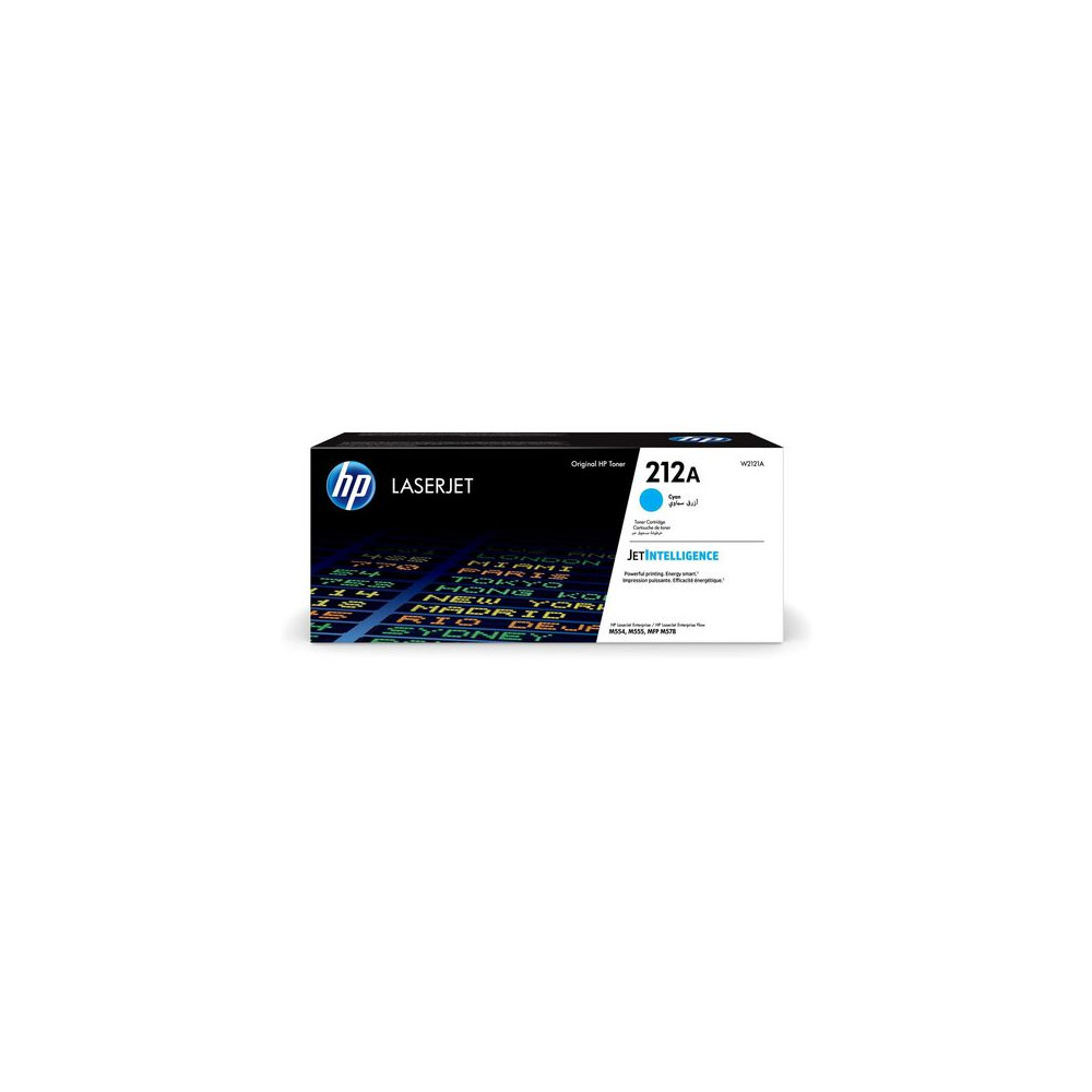 Produktbild för Toner HP W2121A 212A 4,5K cyan