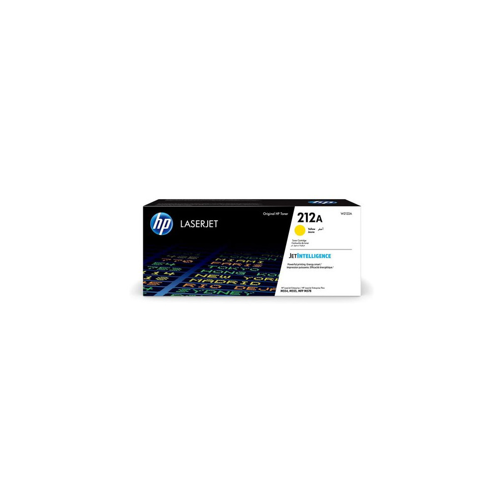 Produktbild för Toner HP W2122A 212A 4,5K gul