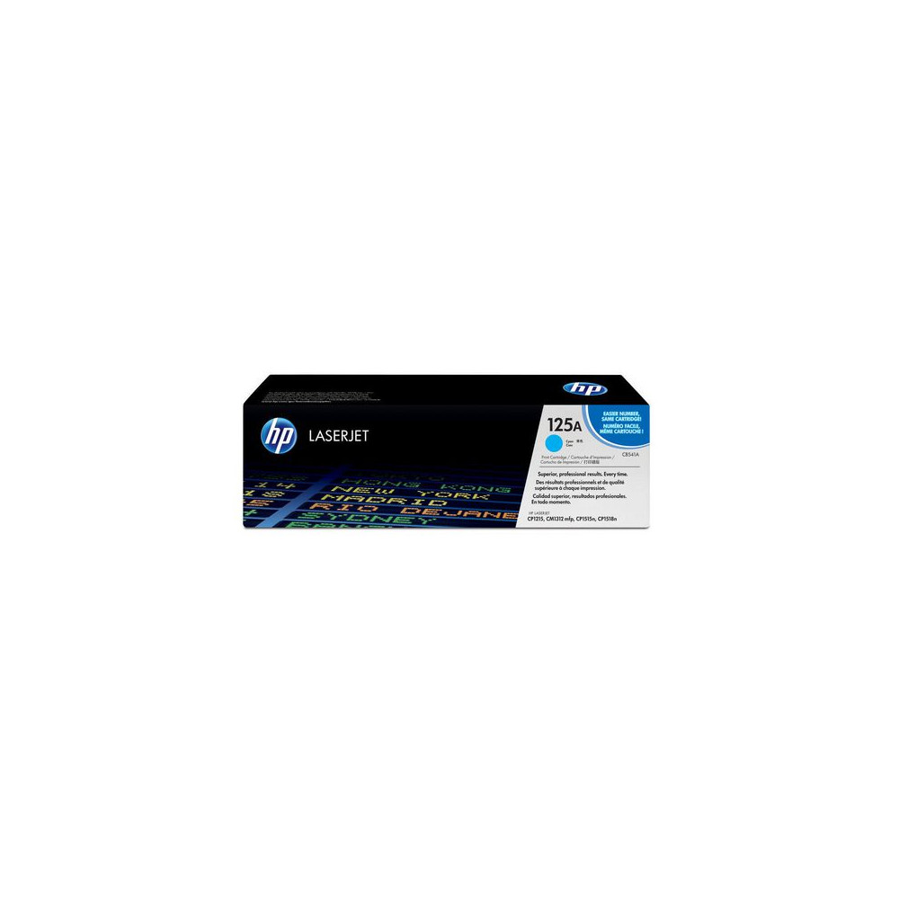 Produktbild för Toner HP CB541A 125A 1,4K cyan