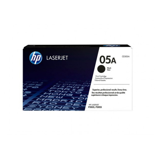 HP Toner HP CE505A 05A 2,3K svart